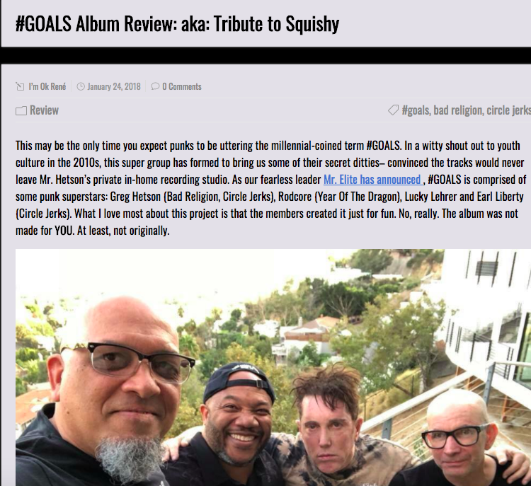 GOALS album review